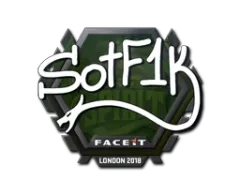 Klistermærke | S0tF1k | London 2018