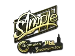 Sticker | s1mple (or) | Stockholm 2021