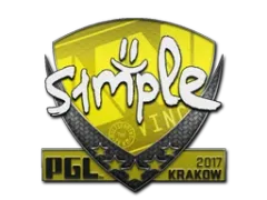 Sticker | s1mple | Krakow 2017