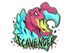 Klistermärke | Scavenger