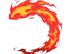 Sticker | Scorch Loop (Reverse)