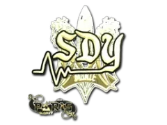 Sticker | sdy (Gold) | Paris 2023