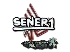 Naklejka | SENER1 (brokatowa) | Antwerpia 2022