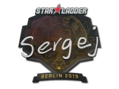 Klistermærke | sergej | Berlin 2019