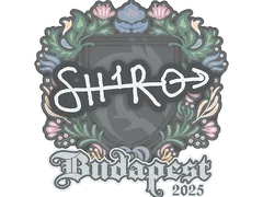 Sticker | sh1ro | Budapest 2025