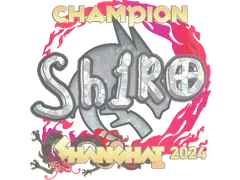 Aufkleber | sh1ro (Glitzer, Meister) | Shanghai 2024