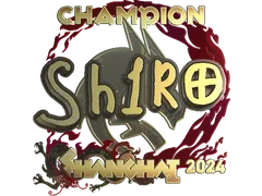 Çıkartma | sh1ro (Altın, Şampiyon) | Şanghay 2024