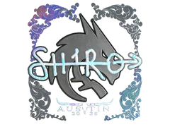 Sticker | sh1ro (Holo) | Austin 2025