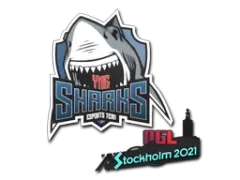 Klistermærke | Sharks Esports | Stockholm 2021