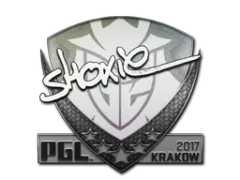 Naklejka | shox | Kraków 2017