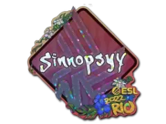 Sticker | sinnopsyy (scintillant) | Rio 2022
