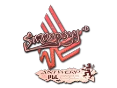 Klistermærke | sinnopsyy (Holo) | Antwerp 2022