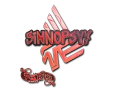 Klistermærke | sinnopsyy (Holo) | Paris 2023