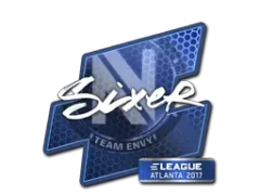 Abțibild | SIXER | Atlanta 2017