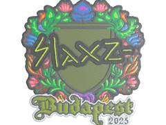 Sticker | slaxz- (Embroidered) | Budapest 2025