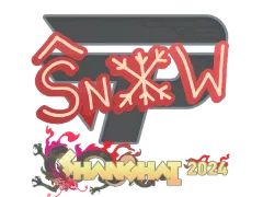 Autocolante | snow | Shanghai 2024