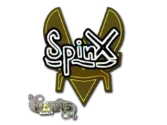 Aufkleber | Spinx (Glitzer) | Paris 2023