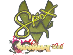 Наклейка | Spinx (Glitter) | Shanghai 2024