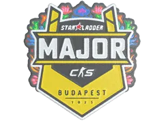 Sticker | StarLadder (Embroidered) | Budapest 2025