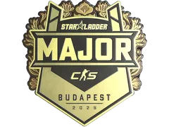 Sticker | StarLadder (Gold) | Budapest 2025