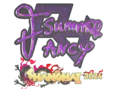 Sticker | Summer (Glitter) | Shanghai 2024