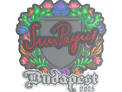 Sticker | SunPayus (Embroidered) | Budapest 2025