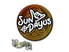 Çıkartma | SunPayus (Parıltılı) | Paris 2023