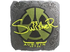 Pegatina | Swisher (Foil) | Austin 2025