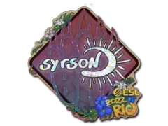 Наліпка | syrsoN (сяйниста) | Ріо 2022