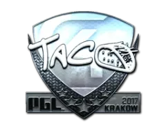Naklejka | TACO (foliowana) | Kraków 2017