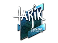 Klistermærke | tarik (Folie) | Boston 2018