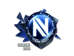 Naklejka | Team EnVyUs (foliowana) | Kolonia 2016