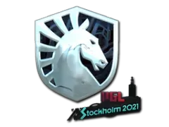 Наклейка | Team Liquid (металлическая) | Стокгольм-2021
