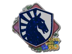 Klistermärke | Team Liquid (Glitter) | Rio 2022