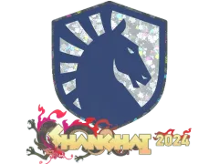 Klistermärke | Team Liquid (Glitter) | Shanghai 2024