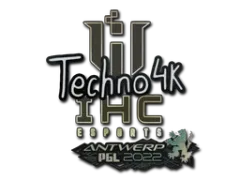 Aufkleber | Techno4K | Antwerpen 2022