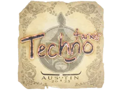 Sticker | Techno4K | Austin 2025