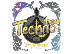 Sticker | Techno4K (Holo) | Austin 2025