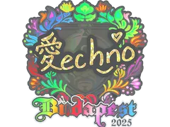Sticker | Techno4K (Holo) | Budapest 2025