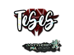 Sticker | TeSeS (Glitter) | Antwerp 2022