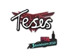 Klistermærke | TeSeS | Stockholm 2021