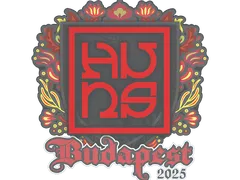 Sticker | The Huns | Budapest 2025