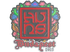 Sticker | The Huns (Embroidered) | Budapest 2025