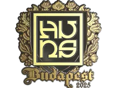 Sticker | The Huns (Gold) | Budapest 2025