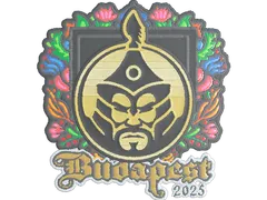 Sticker | The Mongolz (Embroidered) | Budapest 2025