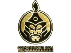 Autocolante | The MongolZ (Gold) | Copenhaga 2024