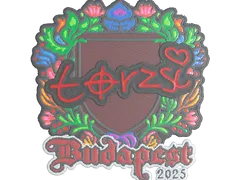 Sticker | torzsi (Embroidered) | Budapest 2025