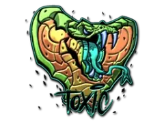 Çıkartma | Toxic (Parlak)