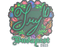 Sticker | TRY (Embroidered) | Budapest 2025