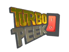 Sticker | Turbo Peek (Foil)